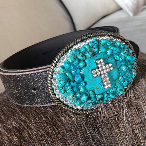 Handcrafted, one of a kind belt buckle